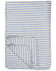 Quilt Blue and Brown Stripes 130 x 180