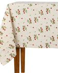 Patterned Rectangular Tablecloth / Cherry Print