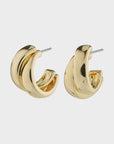 Orit Recycled Earrings / Gold and Silver