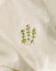 Thyme Embroidered Napkin