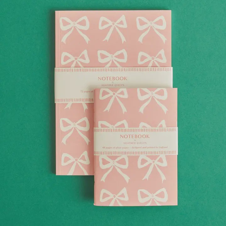 Notebook / Bow Pink