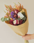 Dried Flowers - Field Bouquet - Burgundy