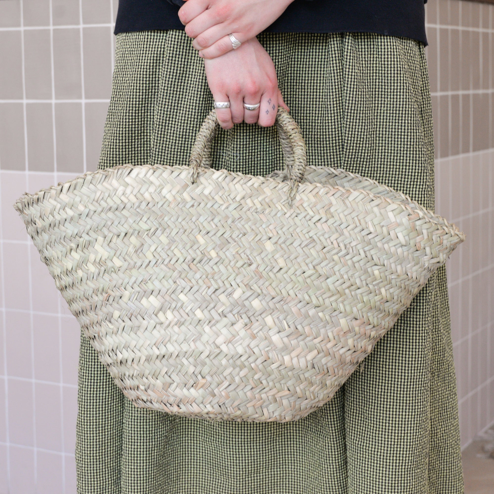 Palm Leaf Storage Basket / Sizes