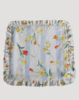 Daffodil Linen Ruffle Cushion