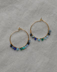 Cressida Beaded Hoops