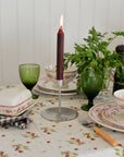 House Doctor Anit Candle Silver Candle Stand in Tall