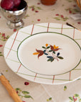 Grid Folk Dinner Plate