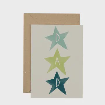 Dad Stars Card