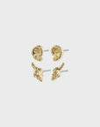 Force 2 in 1 Shell Stud Set in Gold