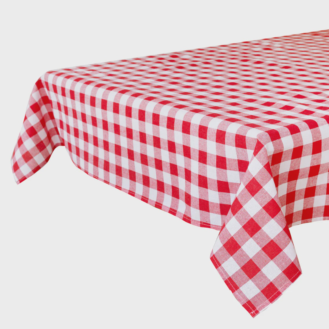 Gingham Tablecloth / Red