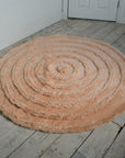 HKliving Round Woolen Rug/Pink