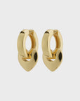 Iokaste Chunky Heart Hoops