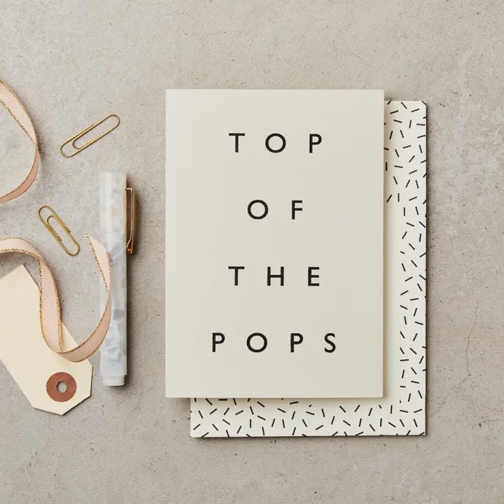 Top of the Pops Father's Day Card