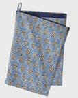 Blue Samira Floral Tea Towel
