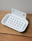 Enamel Two Part Soap Dish
