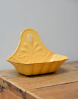Wall-Mounted Enamel Soap Dish / Yellow