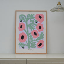 Load image into Gallery viewer, Madelen Mollard Pastel Poppies