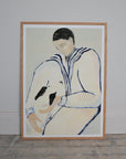 Man and Dog by Sofia Lind / Sizes
