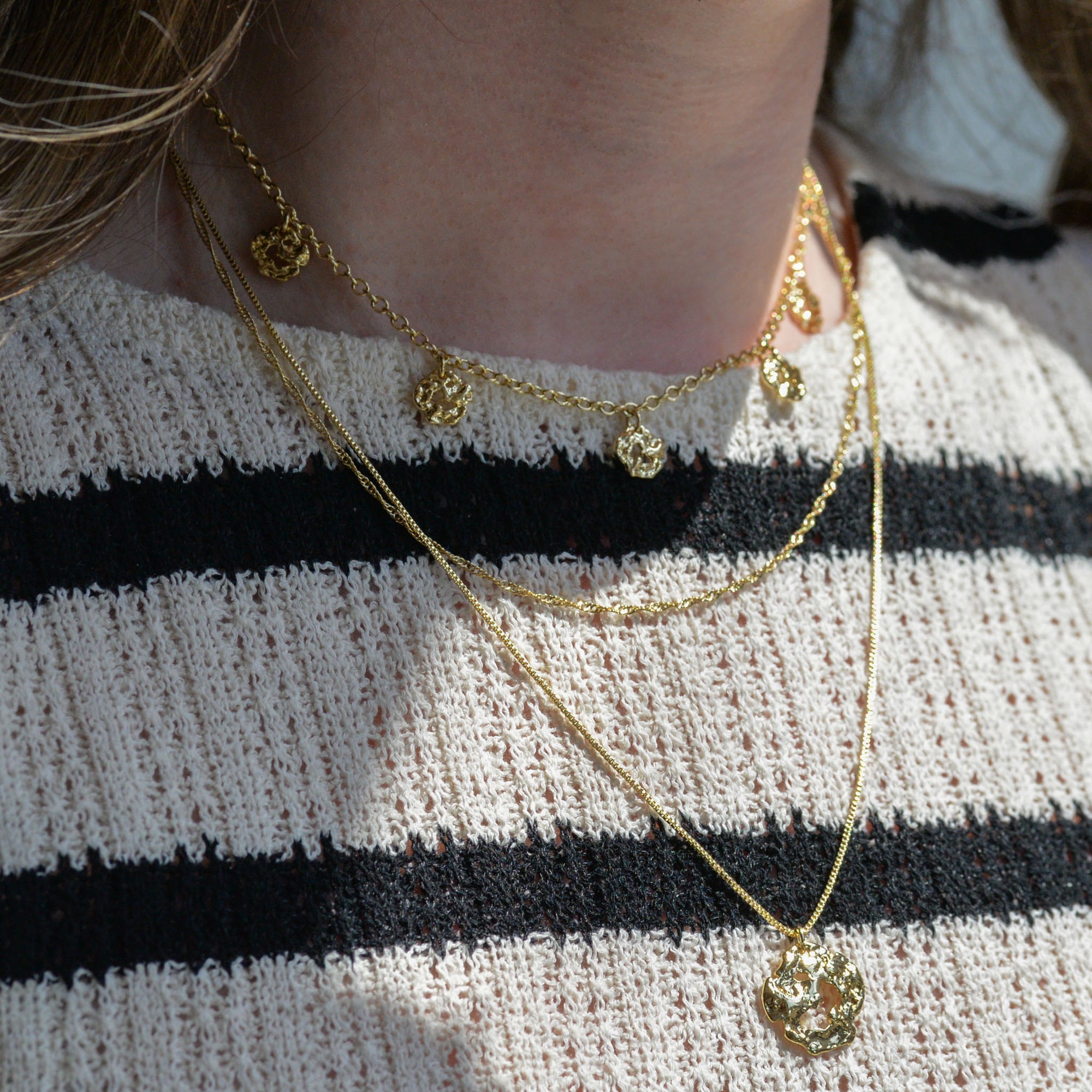 Recycled Coin Necklace 3-in-1 / Colours