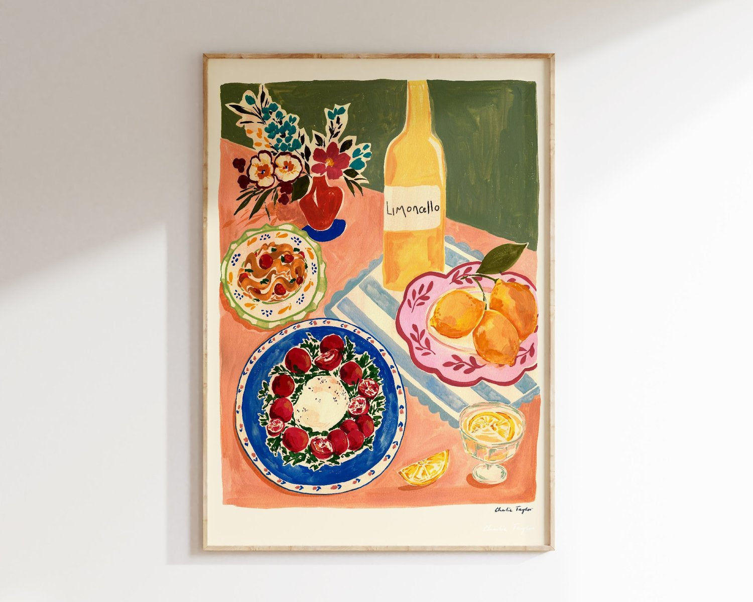 Sicily Dinner - Charlie Taylor A3