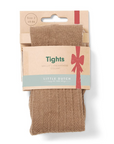 Cable Knit Tights in Brown / Various Sizes