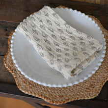 Load image into Gallery viewer, Natural Printed Cotton Napkin