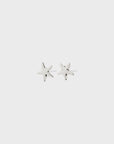 Andre Star Stud Earrings / Silver