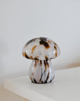 Mushroom Portable LED Lamp / White Brown