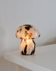 Mushroom Portable LED Lamp / White Brown