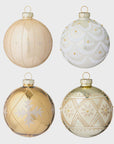 Christmas Baubles Seraphim / Gold Snowflake