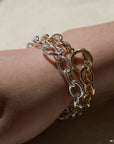 Catherine Oval Links Oversized Chain Bracelet