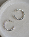Diana Rope Hoop Earrings