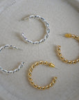 Diana Rope Hoop Earrings