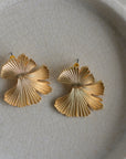 Julia Gynko Leaf Dangle Earrings