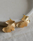 Julia Gynko Leaf Dangle Earrings