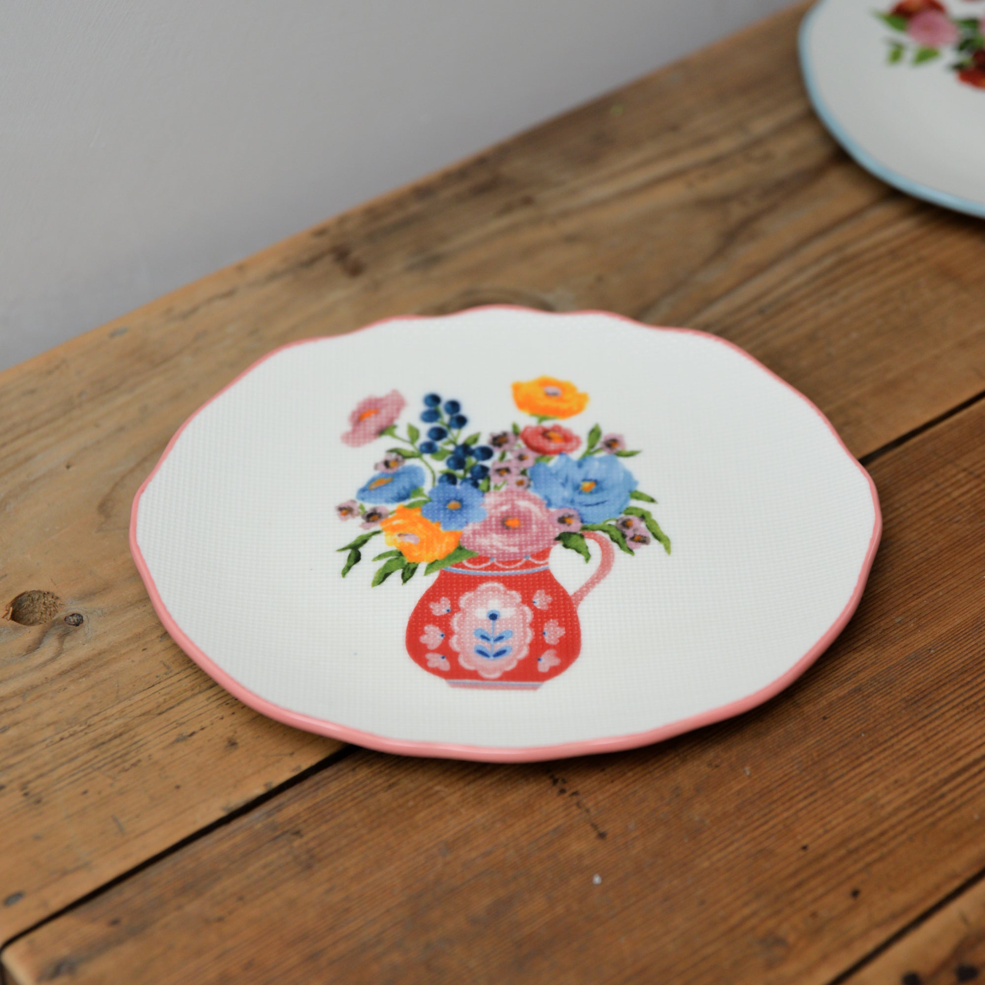 Dorothy Rose Plate/ Pink