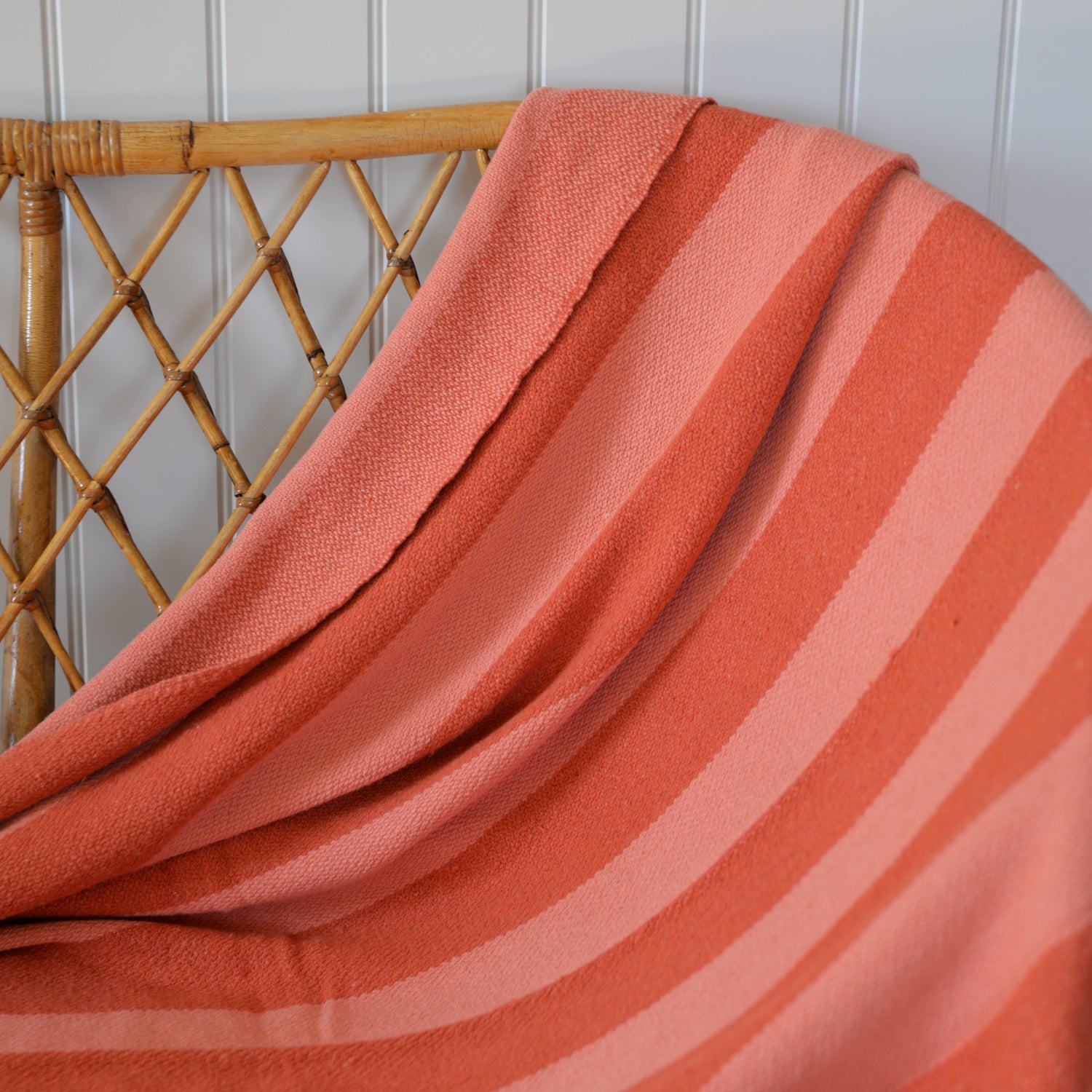 Frello Orange Stripe Throw