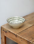 Green Floral Ceramic Small Bowl