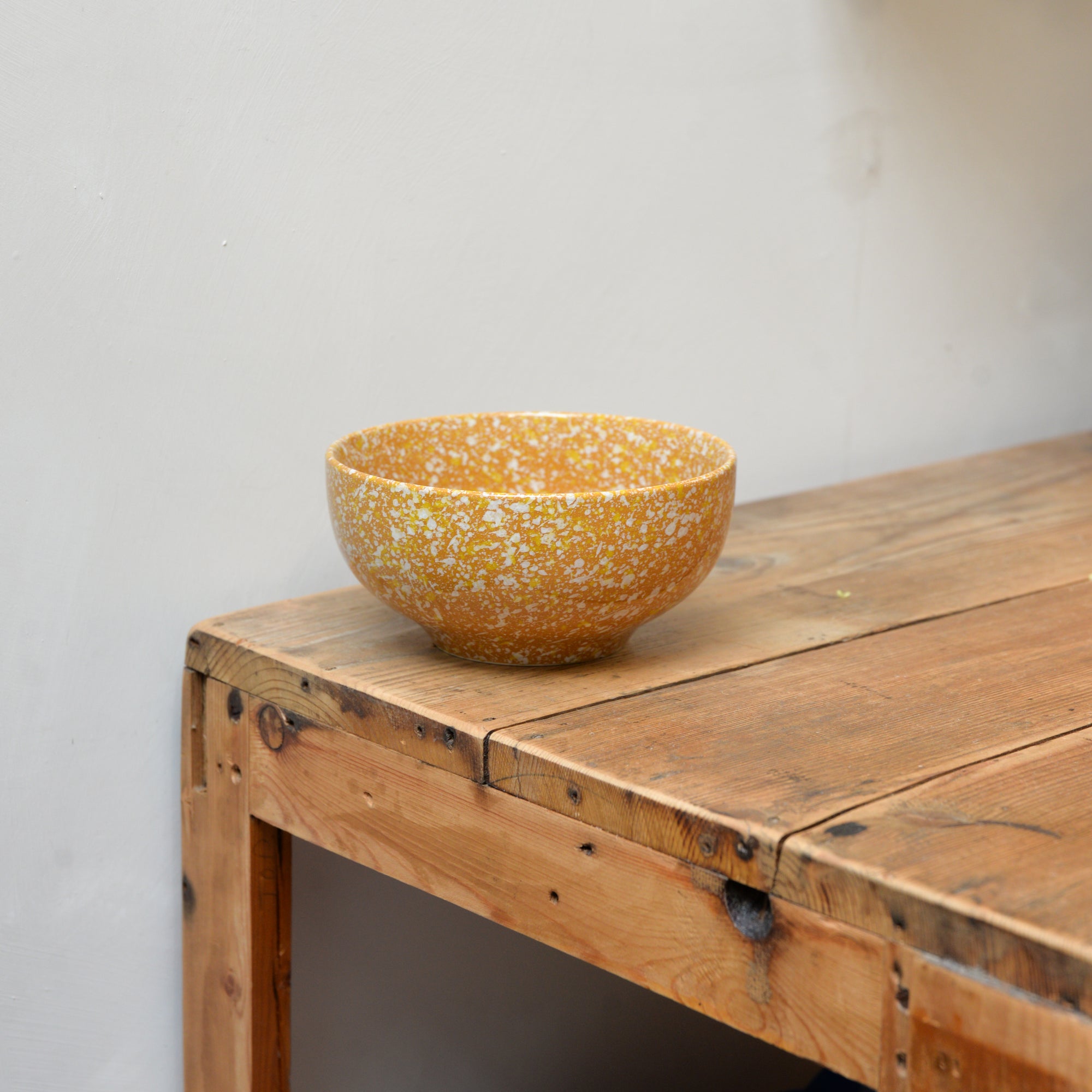 Mustard Speckle Bowl