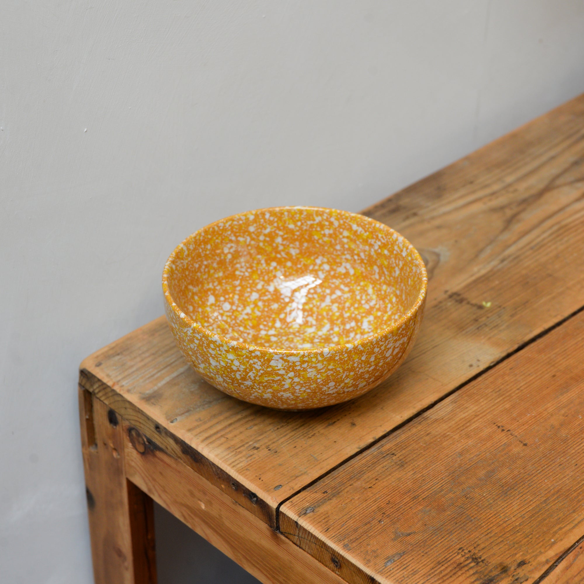 Mustard Speckle Bowl