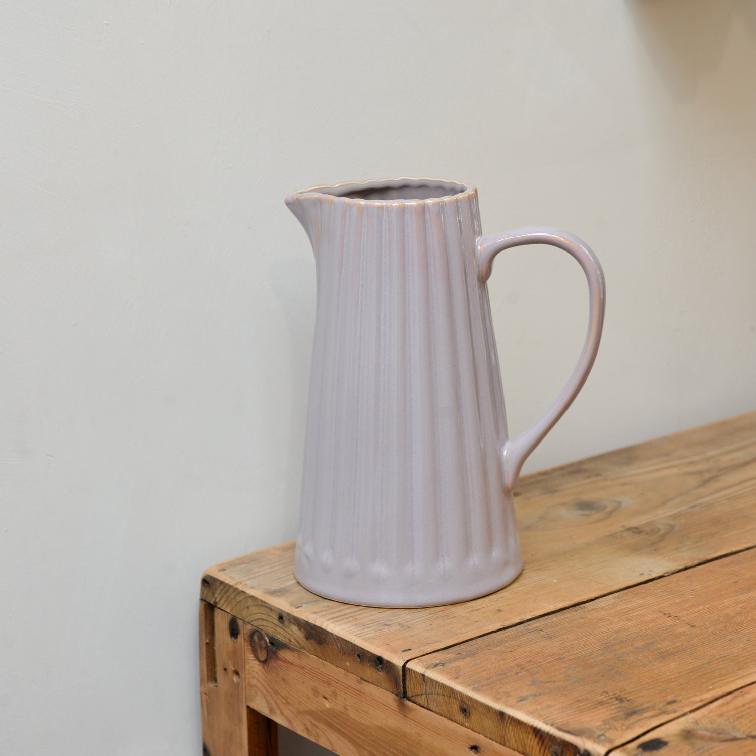 Textured Ceramic Jug / Rose Pink – Mon Pote