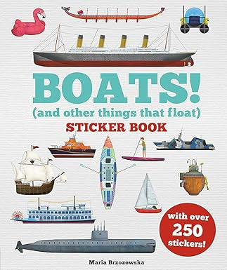 Boats and Other Things that Float Stocker Book