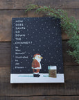 How Does Santa Go Down The Chimney