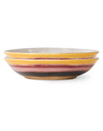 HKliving 70s Ceramics: Bowl in Hibiscus