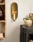 Brass Sconce Wall Candle Holder