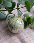 Christmas Baubles Seraphim / Green Teardrop