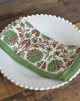 Deoli Sage Green Floral Napkin