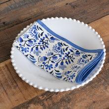 Load image into Gallery viewer, Marigold Riviera Blue Floral Napkin