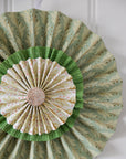 Paper Rosette Naya Sage 20 cm