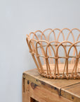 Rattan Bread Basket / 23cm
